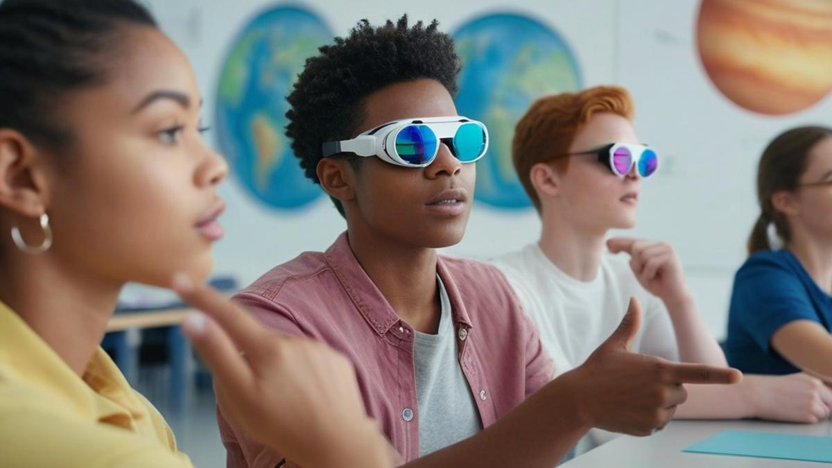 AR technology in classrooms